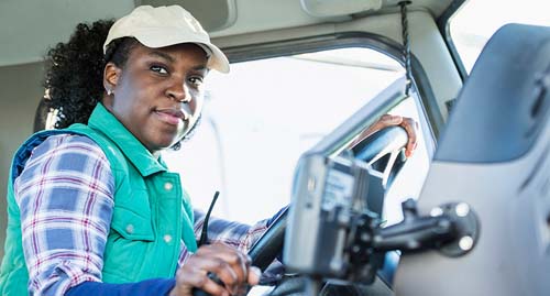 Recruit women truckers