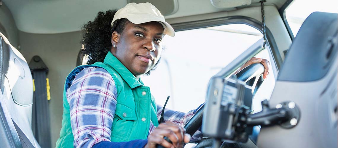 woman trucker