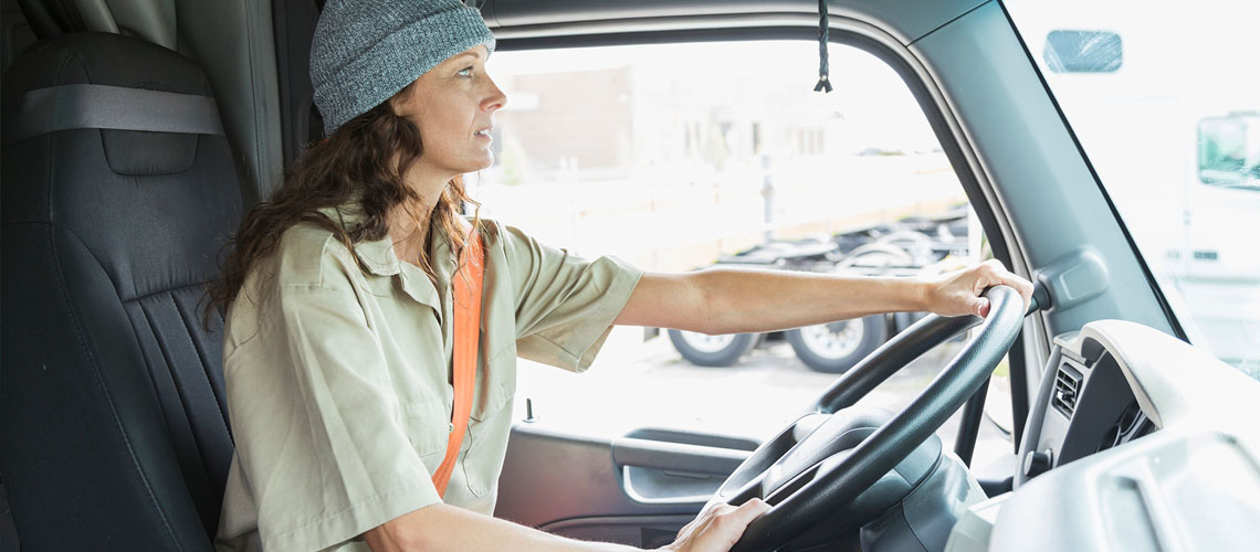 woman trucker